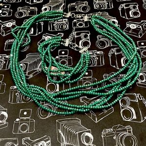 “Seaside Cabana” Necklace and bracelet combo